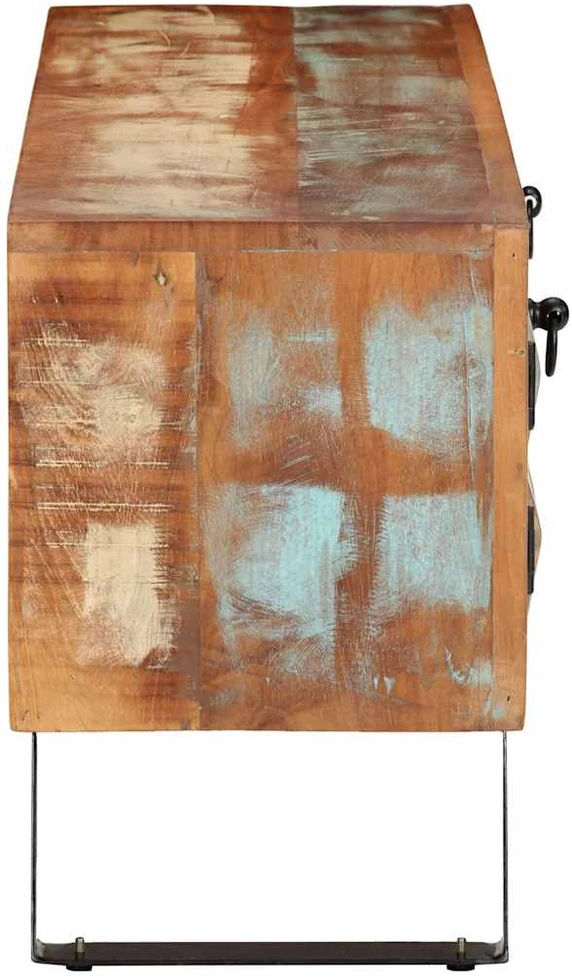 TV staliukas Televizoriaus spintelė, 112x30x45cm, perdirbta mediena