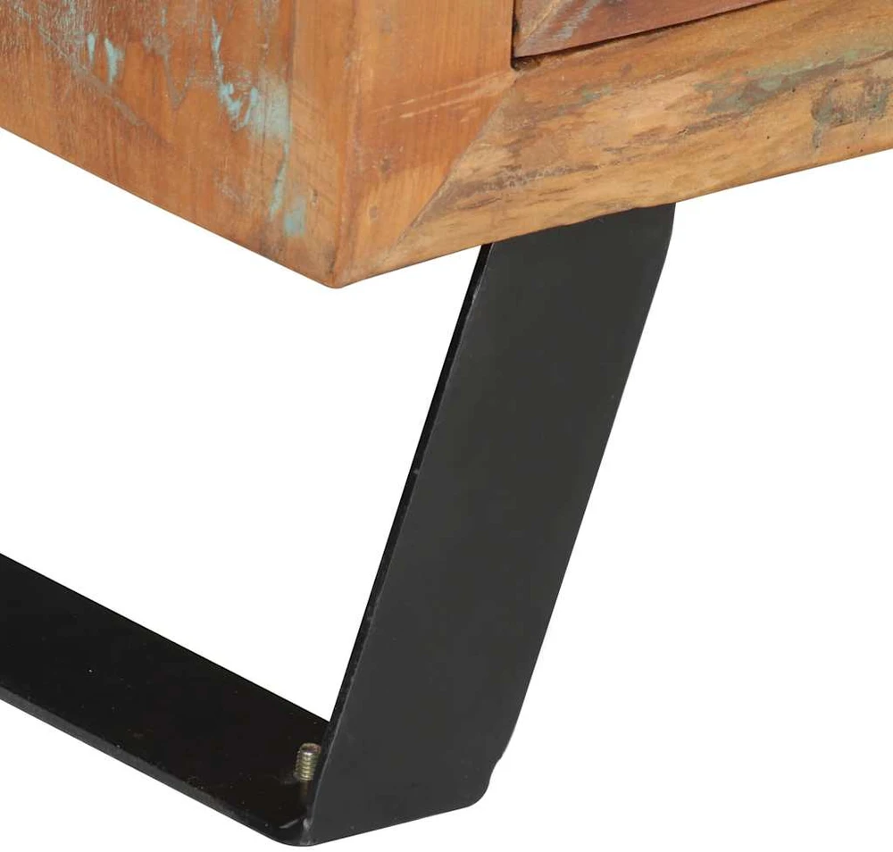 TV staliukas Televizoriaus spintelė, 112x30x45cm, perdirbta mediena