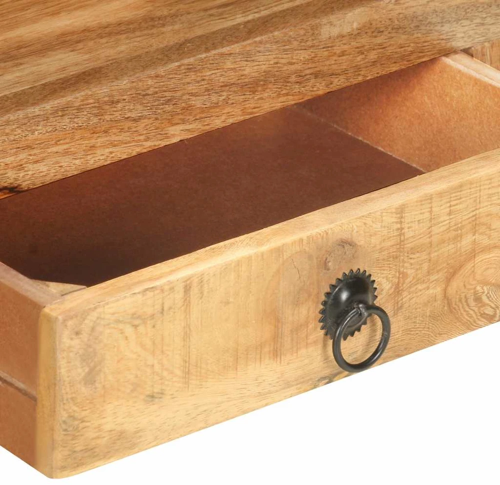 TV staliukas Televizoriaus spintelė, 117x30x41cm, neapdorota mango mediena
