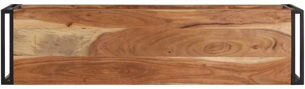 TV staliukas Televizoriaus spintelė, 120x30x40cm, akacijos medienos masyvas