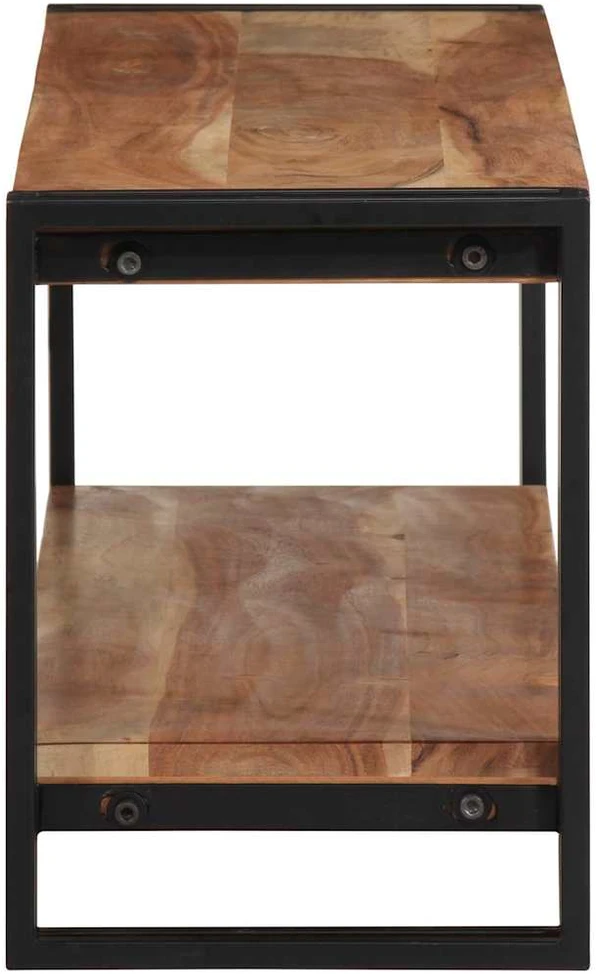 TV staliukas Televizoriaus spintelė, 120x30x40cm, akacijos medienos masyvas