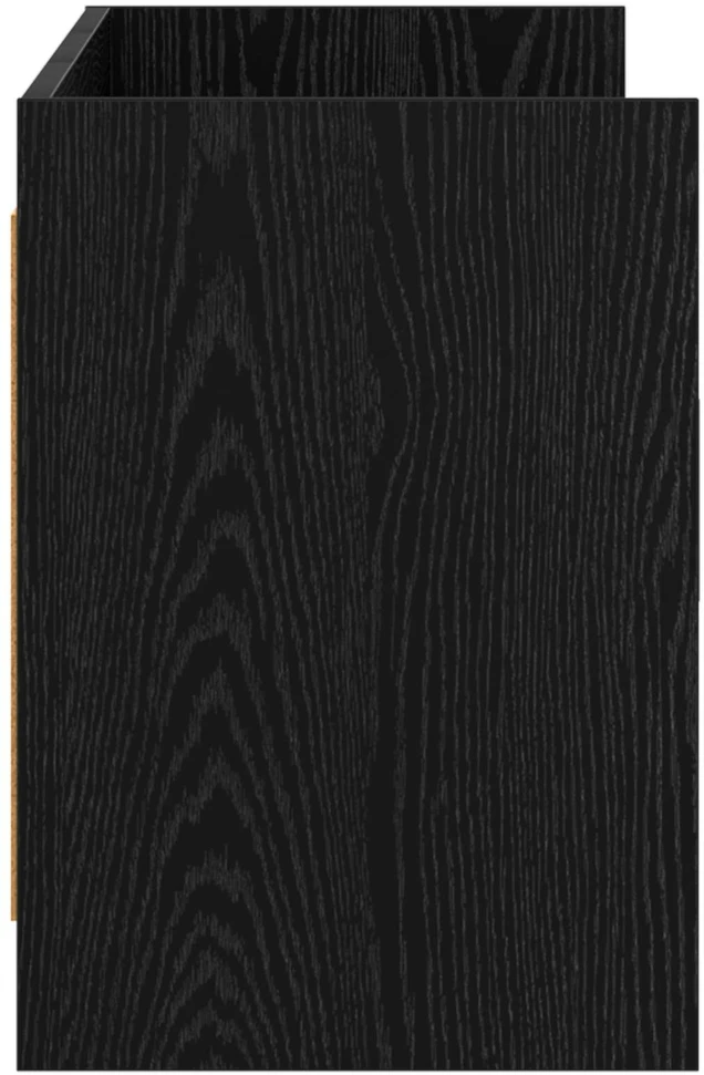 TV staliukas Televizoriaus spintelė 130 x 33 x 47 cm Juodojo ąžuolo