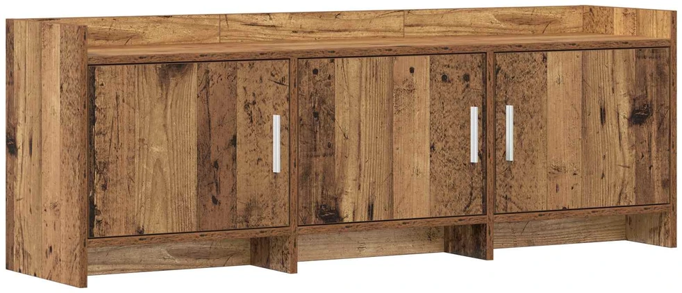 TV staliukas Televizoriaus spintelė 130 x 33 x 47 cm Sendintos medienos
