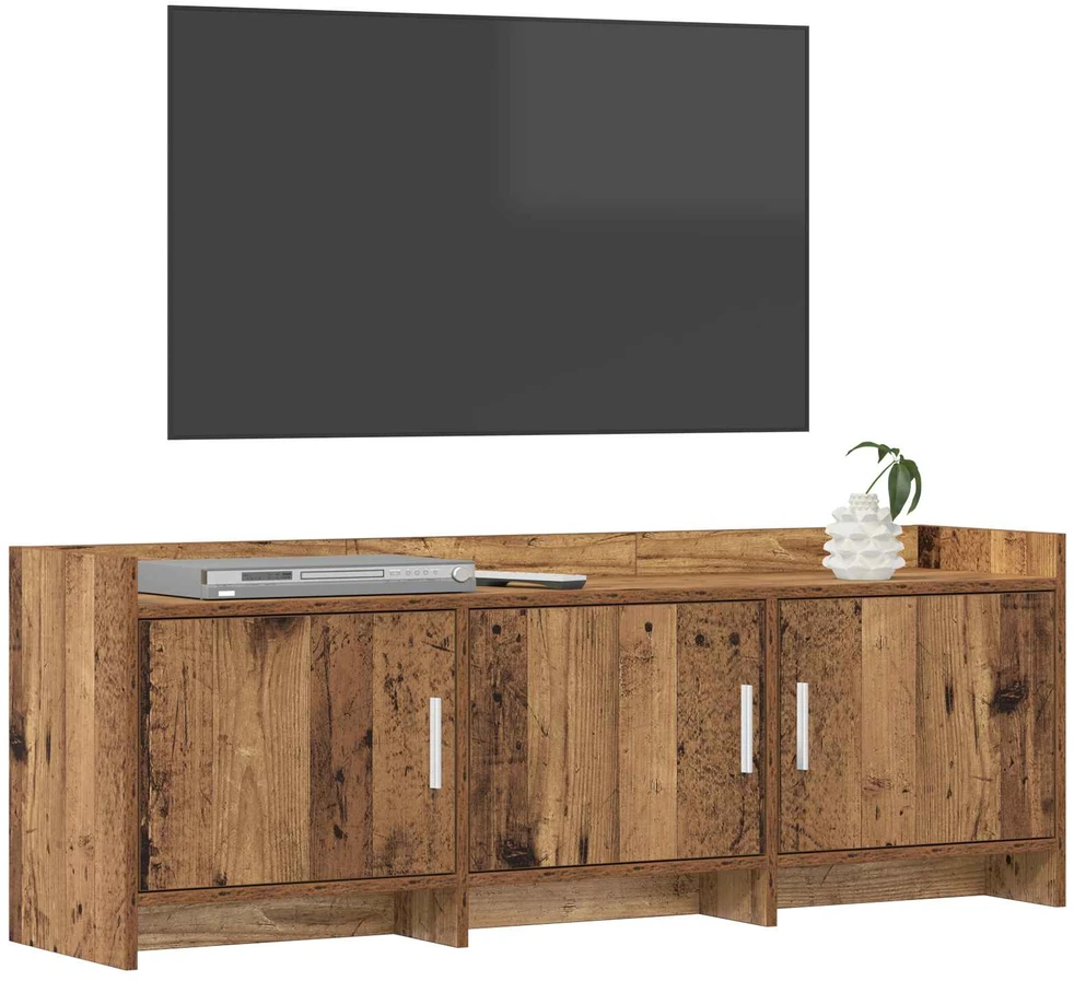 TV staliukas Televizoriaus spintelė 130 x 33 x 47 cm Sendintos medienos