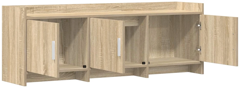 TV staliukas Televizoriaus spintelė 130 x 33 x 47 cm Sonoma ąžuolas