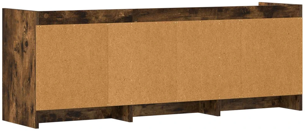 TV staliukas Televizoriaus spintelė 130 x 33 x 47 cm Dūminio ąžuolo