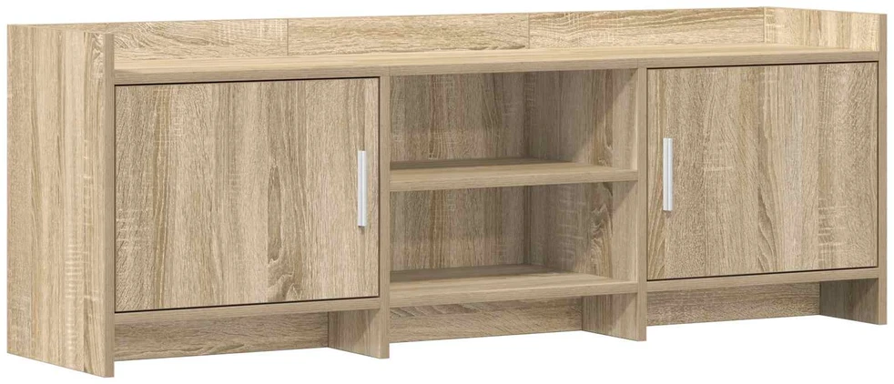 TV staliukas Televizoriaus spintelė 130 x 33 x 47 cm Sonoma ąžuolas