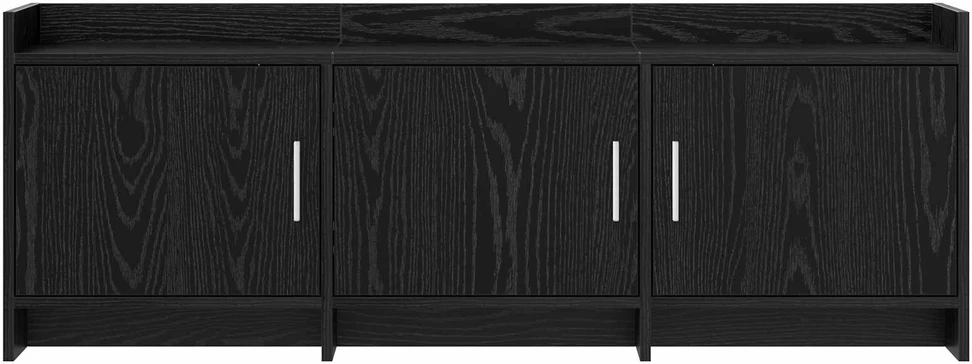 TV staliukas Televizoriaus spintelė 130 x 33 x 47 cm Juodojo ąžuolo