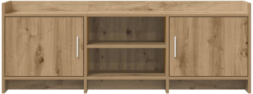 TV staliukas Televizoriaus spintelė 130 x 33 x 47 cm Artisano ąžuolo