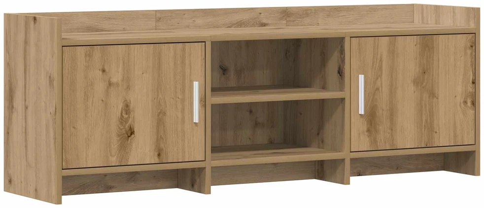 TV staliukas Televizoriaus spintelė 130 x 33 x 47 cm Artisano ąžuolo