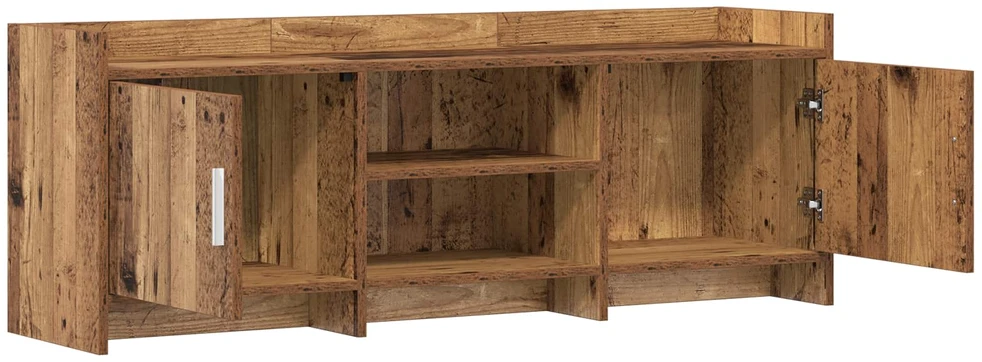 TV staliukas Televizoriaus spintelė 130 x 33 x 47 cm Sendintos medienos