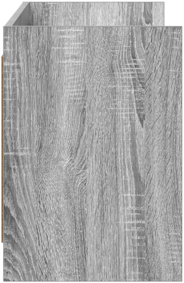TV staliukas Televizoriaus spintelė 135 x 33 x 47 cm Pilka Sonoma