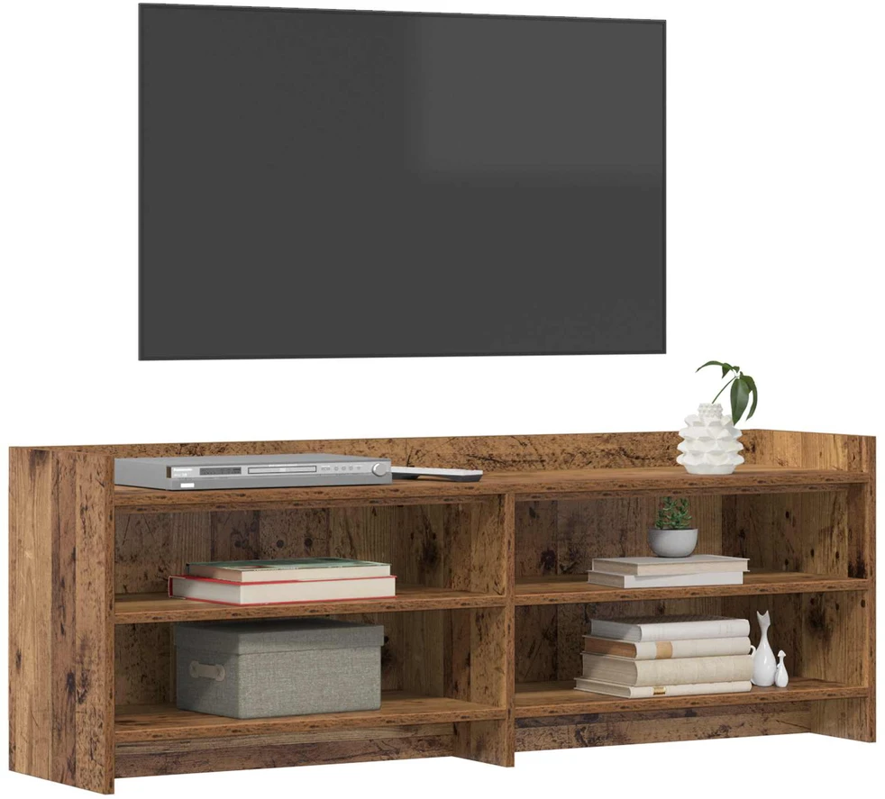 TV staliukas Televizoriaus spintelė 135 x 33 x 47 cm Sendintos medienos