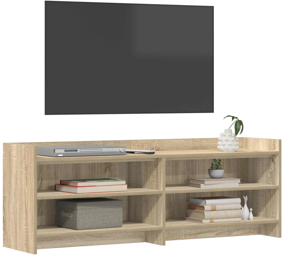 TV staliukas Televizoriaus spintelė 135 x 33 x 47 cm Sonoma ąžuolas