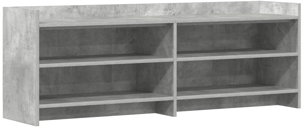 TV staliukas Televizoriaus spintelė 135 x 33 x 47 cm Betono pilka