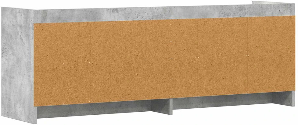 TV staliukas Televizoriaus spintelė 135 x 33 x 47 cm Betono pilka