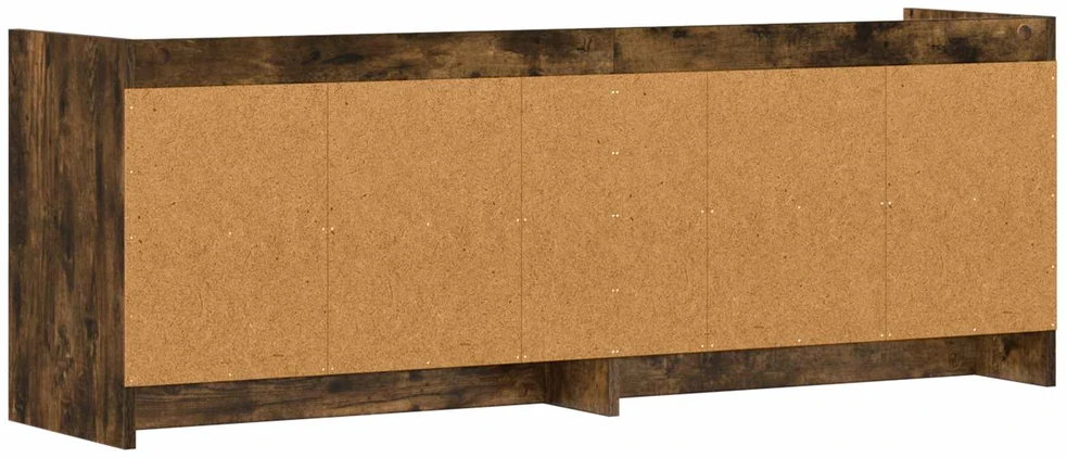 TV staliukas Televizoriaus spintelė 135 x 33 x 47 cm Dūminio ąžuolo