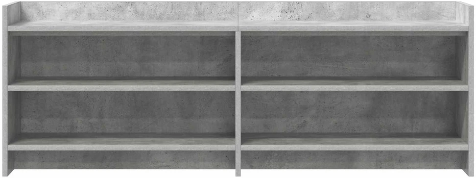 TV staliukas Televizoriaus spintelė 135 x 33 x 47 cm Betono pilka
