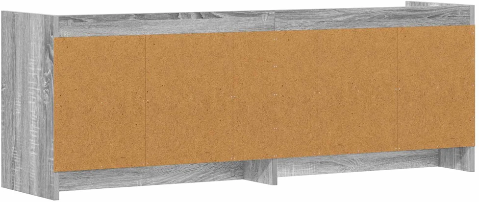 TV staliukas Televizoriaus spintelė 135 x 33 x 47 cm Pilka Sonoma