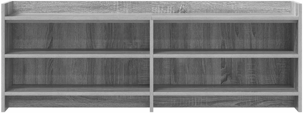 TV staliukas Televizoriaus spintelė 135 x 33 x 47 cm Pilka Sonoma