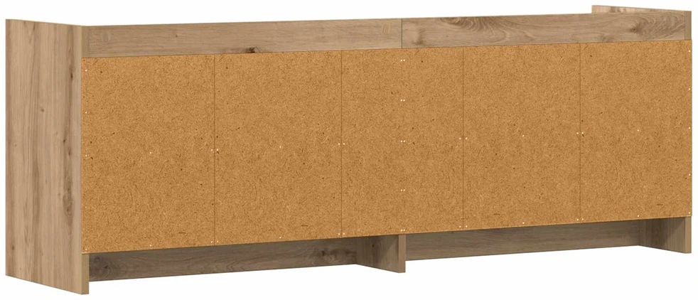 TV staliukas Televizoriaus spintelė 135 x 33 x 47 cm Artisano ąžuolo