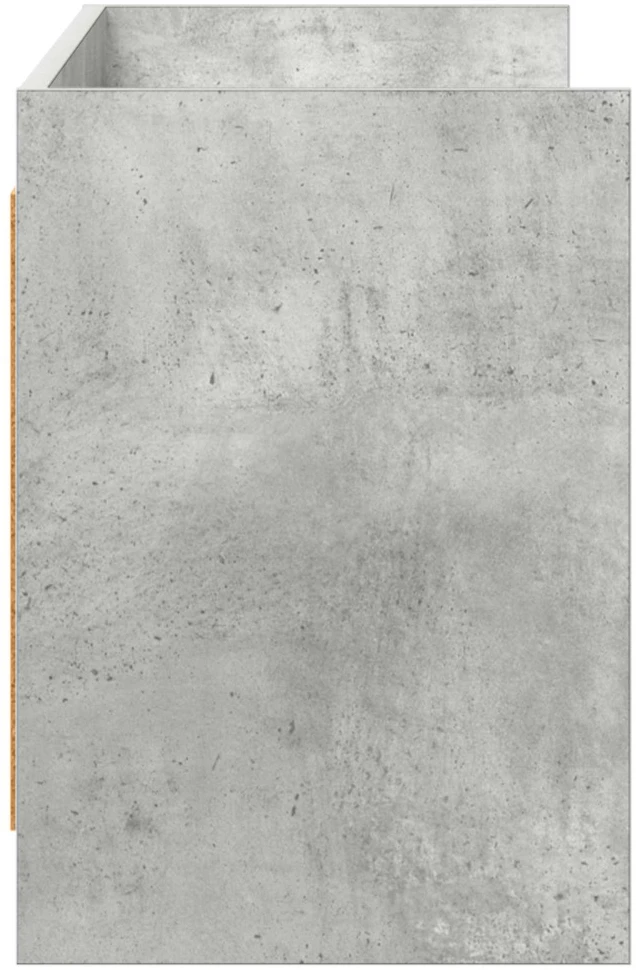 TV staliukas Televizoriaus spintelė 135 x 33 x 47 cm Betono pilka