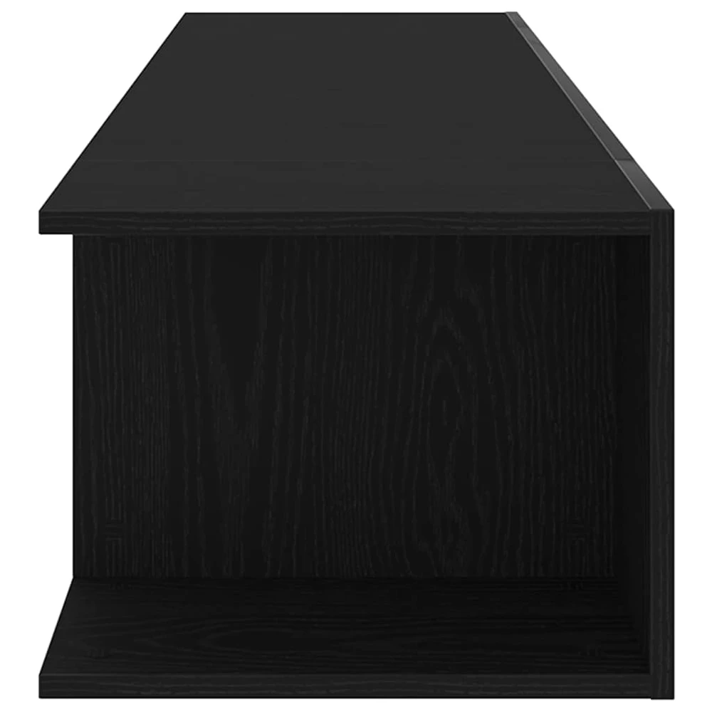 TV staliukas Televizoriaus spintelė 135 x 39 x 30 cm Juodas ąžuolas