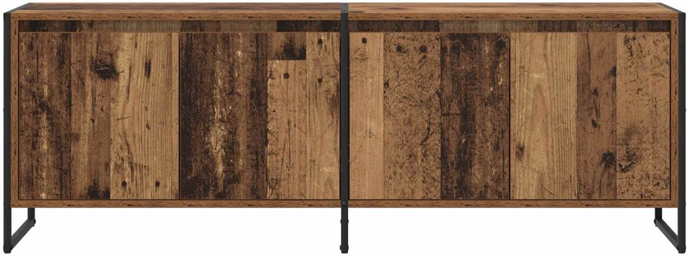 TV staliukas Televizoriaus spintelė 140 x 36 x 49.5 cm Senovinis medis