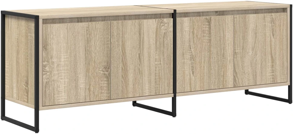 TV staliukas Televizoriaus spintelė 140 x 36 x 49.5 cm Sonoma