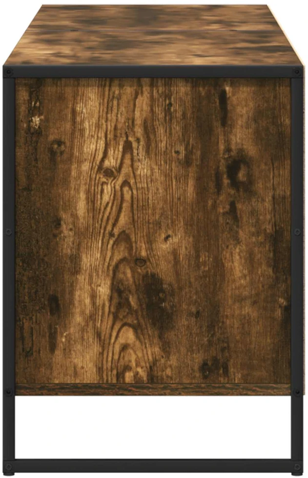 TV staliukas Televizoriaus spintelė 140 x 36 x 49.5 cm Dūminis ąžuolas