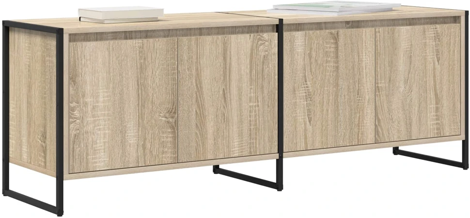 TV staliukas Televizoriaus spintelė 140 x 36 x 49.5 cm Sonoma