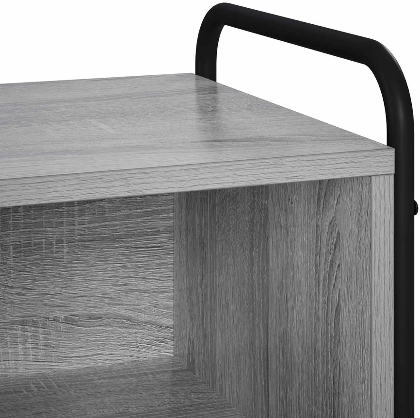 TV staliukas Televizoriaus spintelė 140 x 39,5 x 50 cm Pilka Sonoma