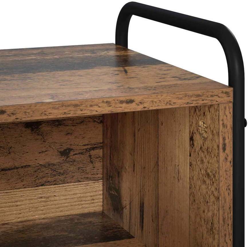 TV staliukas Televizoriaus spintelė 140 x 39,5 x 50 cm Sendintos medienos