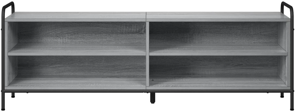 TV staliukas Televizoriaus spintelė 140 x 39,5 x 50 cm Pilka Sonoma