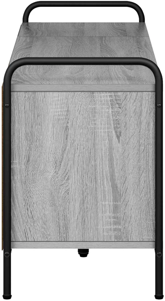 TV staliukas Televizoriaus spintelė 140 x 39,5 x 50 cm Pilka Sonoma