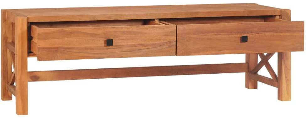 TV staliukas Televizoriaus spintelė, 140x40x45cm, tikmedžio mediena