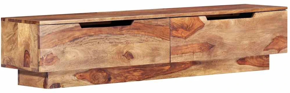 TV staliukas Televizoriaus spintelė, 145x30x30cm, medienos masyvas