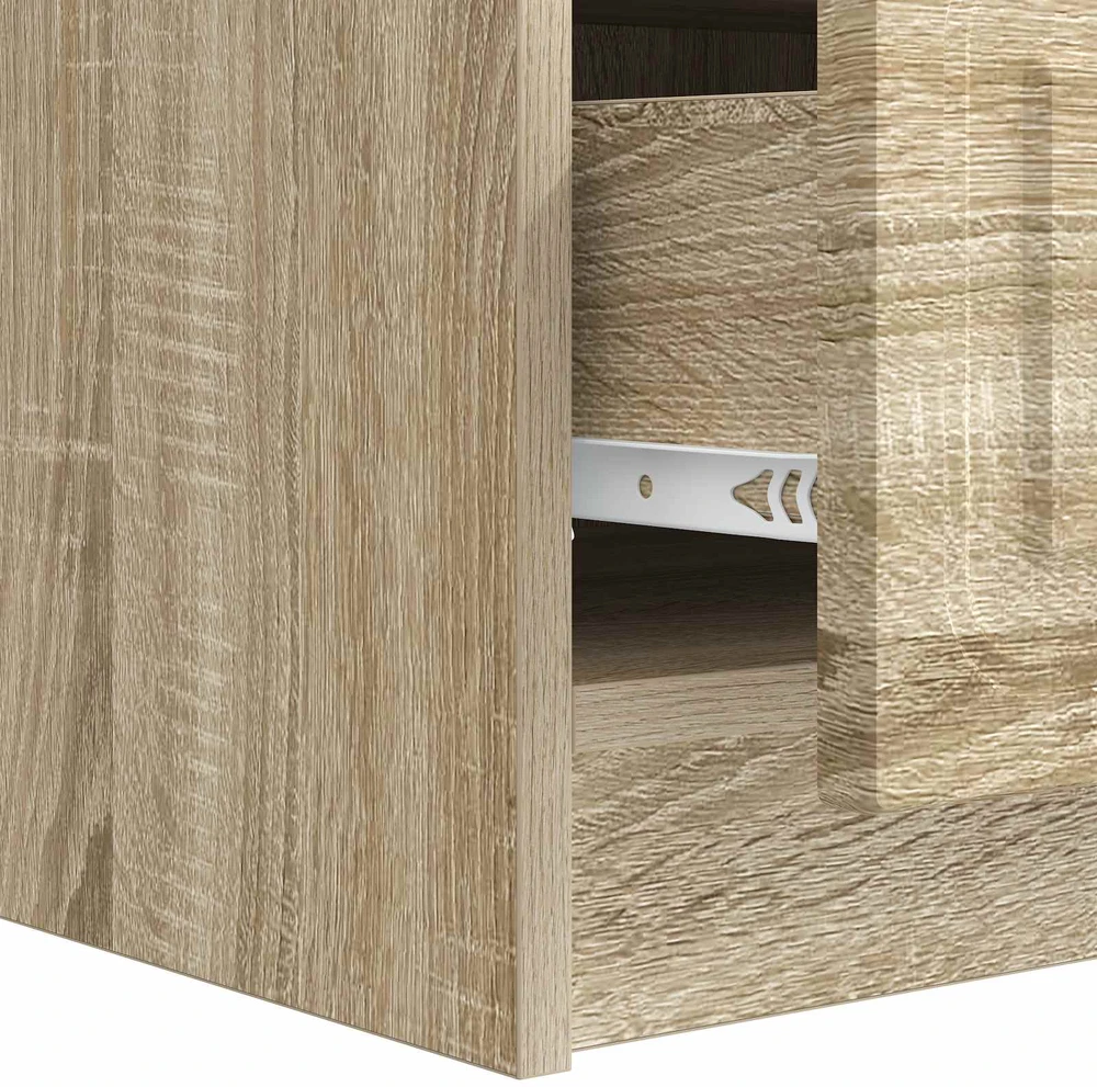 TV staliukas Televizoriaus spintelė 147 x 34,5 x 27 cm Sonoma ąžuolas