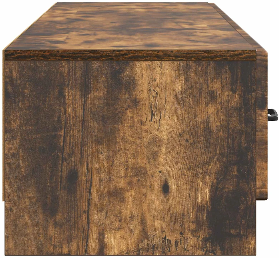 TV staliukas Televizoriaus spintelė 147 x 34,5 x 27 cm Dūminio ąžuolo