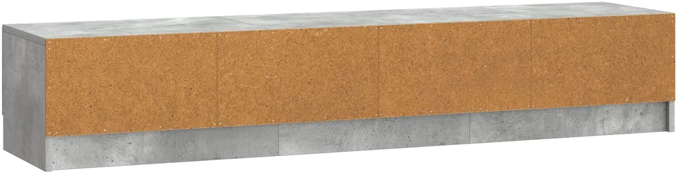 TV staliukas Televizoriaus spintelė 147 x 34,5 x 27 cm Betono pilka