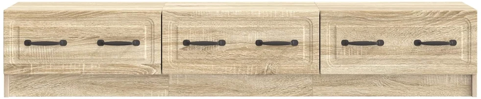 TV staliukas Televizoriaus spintelė 147 x 34,5 x 27 cm Sonoma ąžuolas