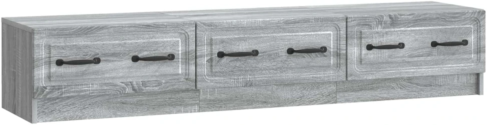 TV staliukas Televizoriaus spintelė 147 x 34,5 x 27 cm Pilka sonoma ąžuolo