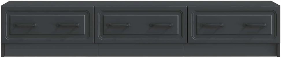 TV staliukas Televizoriaus spintelė 147 x 34,5 x 27 cm Juoda