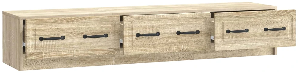 TV staliukas Televizoriaus spintelė 147 x 34,5 x 27 cm Sonoma ąžuolas