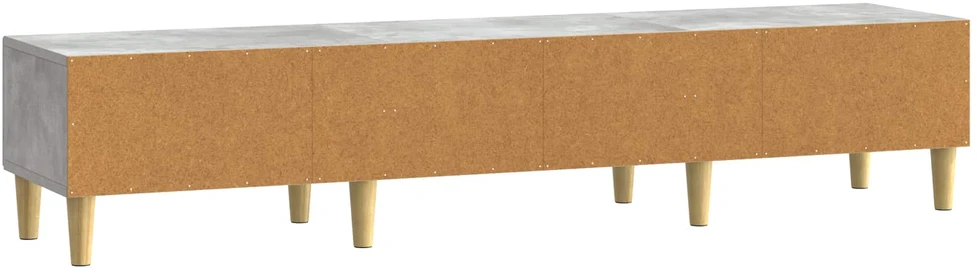 TV staliukas Televizoriaus spintelė 147 x 34,5 x 30 cm Betono pilka
