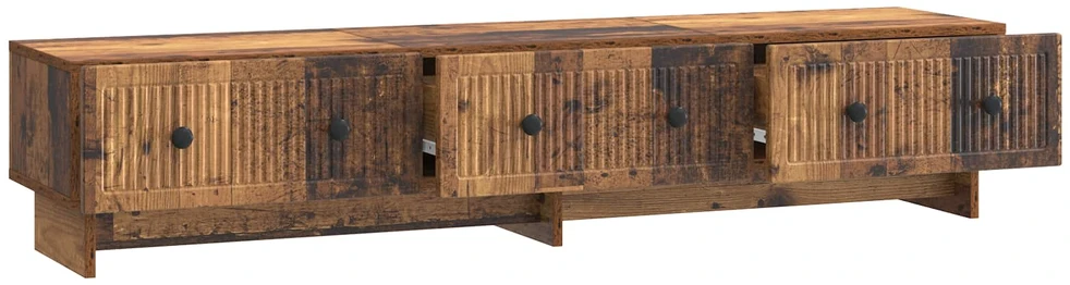 TV staliukas Televizoriaus spintelė 147 x 34,5 x 30 cm Sendintos medienos