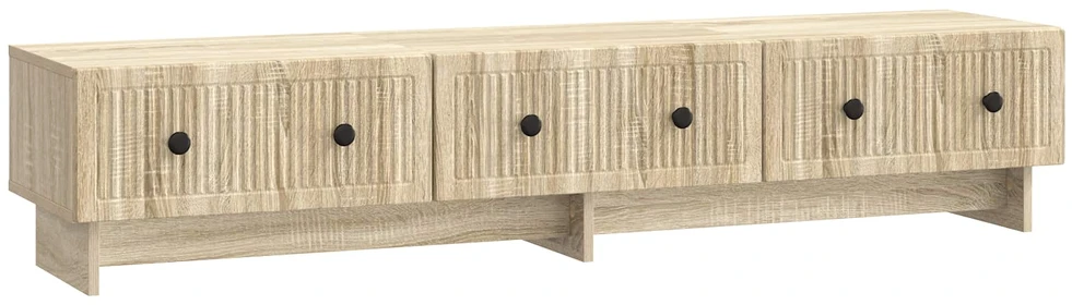 TV staliukas Televizoriaus spintelė 147 x 34,5 x 30 cm Sonoma ąžuolas