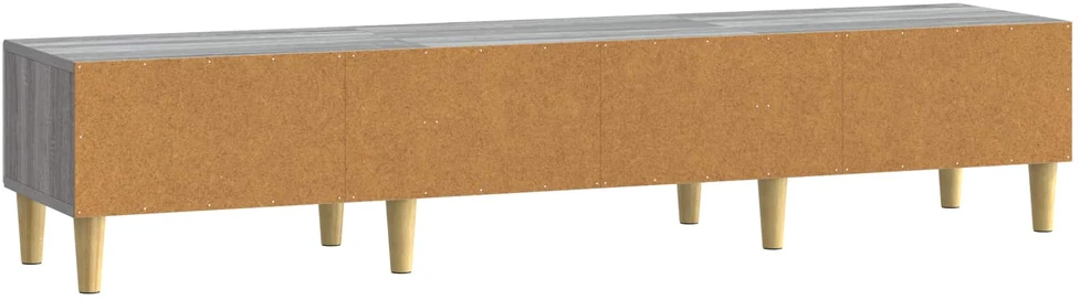 TV staliukas Televizoriaus spintelė 147 x 34,5 x 30 cm Pilka Sonoma