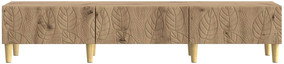 TV staliukas Televizoriaus spintelė 147 x 34,5 x 30 cm Artisano ąžuolo