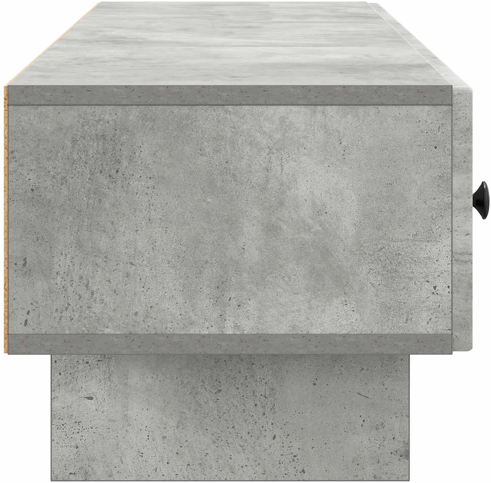 TV staliukas Televizoriaus spintelė 147 x 34,5 x 30 cm Betono pilka